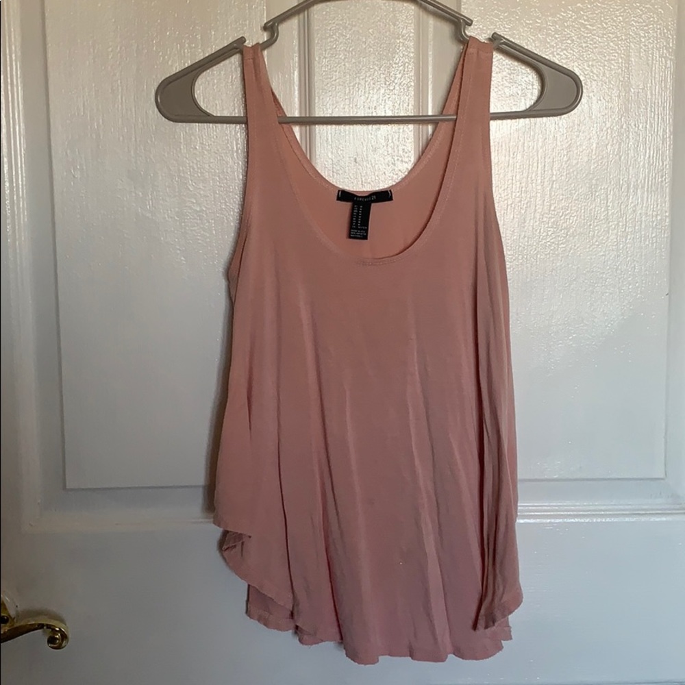 Forever 21 pink tank top